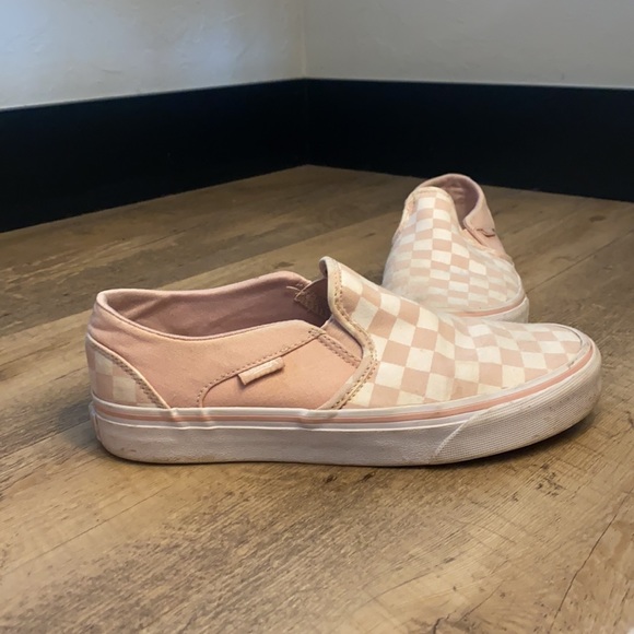 Pink checkered vans - Picture 2 of 2